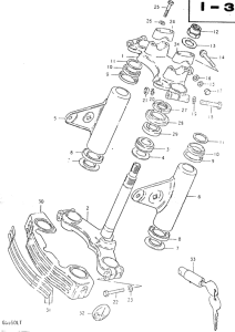 GS550 Траверса нижняя
