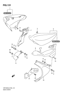 VZR1800 Боковая крышка