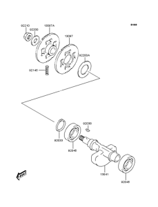 SC250 Валансирный вал