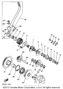 BW350U Стартер