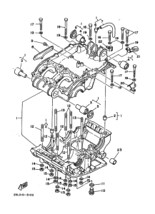 RZ250RR ｸﾗﾝｸｹｰｽ