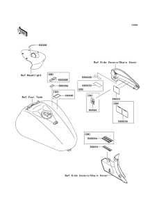 VN2000 Наклейки