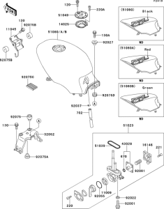  Fuel tank(1 / 2)(ex500-e1)