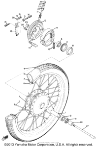 L5T Переднее колесо