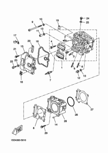 YP400RA Цилиндры