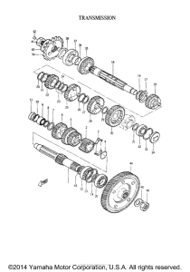 YDS3 Трансмиссия