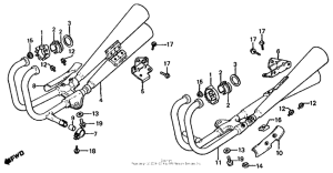 CB1000 Глушитель