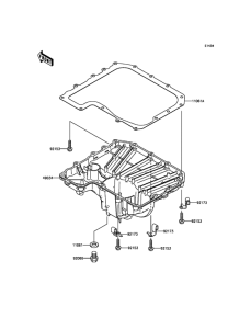 ZR800 Маслянный поддон
