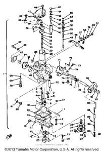 XT500E Карбюратор