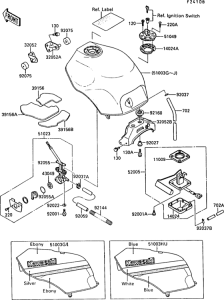 ZX1000 Fuel tank(1 / 2)(zx1000-b3)