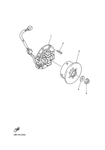 YZ426F Генератор