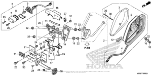 VT1300CT Taillight + License Light (1)