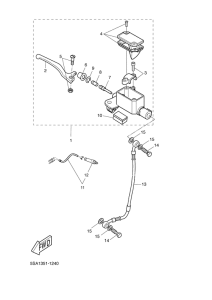CW50 Главный тормозной цилиндр