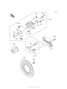  Задний тормоз