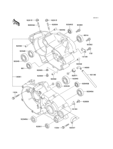  Картер двигателя