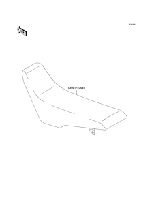 KLX300R Пружина