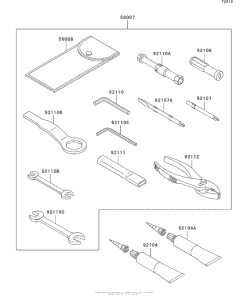 ZX600 Owner's Tools(R9F&sim;rafa)