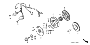 VFR400R Генератор импульсов