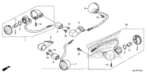 NCH50 Задний фонарь