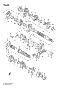 DL1000 Трансмиссия
