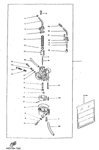 YN50R Карбюратор