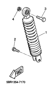 YQ50 Задняя подвеска