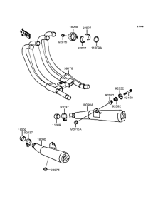 ZR750 Глушитель