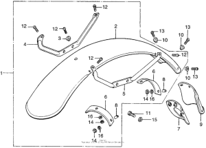 TL125 Переднее крыло