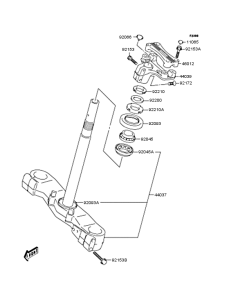 SC250 アンダ ブラケット