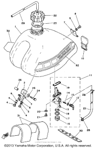 IT175G Топливный бак