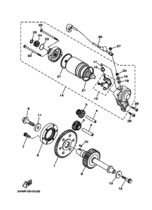 XV1700AS Стартер