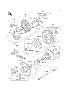 AN112 Задняя втулка