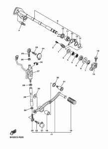 YZF-R1 RaceBase シフトシヤフト