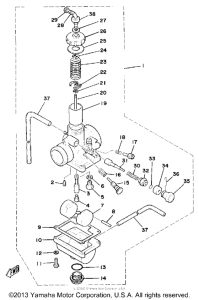 MX175H Карбюратор