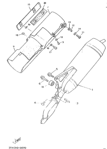 CW50R Выхлопная система
