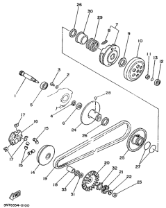 CT50S Сцепление