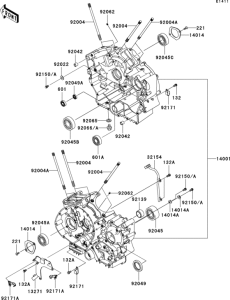  Картер двигателя