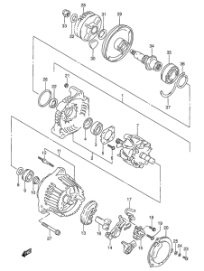 RF600 Альтернатор