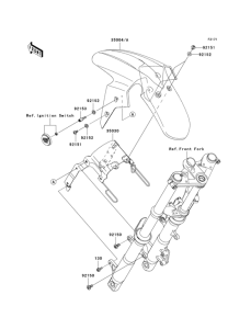 EX250 Крыло переднее