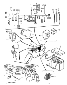 XJ600S Elektrische ausrustung 1