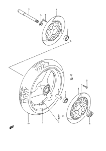 GSX-R1100 Transom + tube