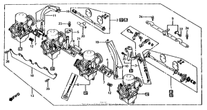 CB650 Carburetor assy. 81-82