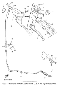 XVZ13DD Главный тормозной цилиндр