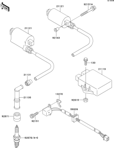 ER500 Система зажигания