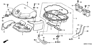  Air cleaner ('01-'06)