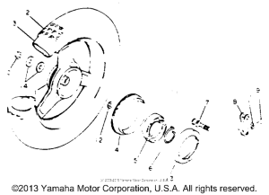 PW50E Переднее колесо