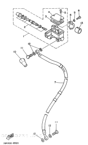 DT125 Главный тормозной цилиндр
