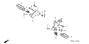 CRF80F Ступень передачи