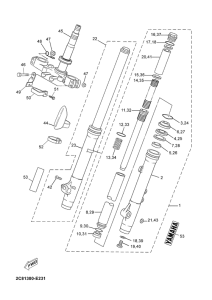  Передняя вилка
