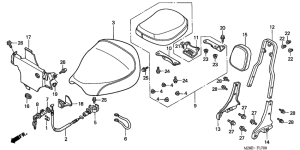 GL1500CD Пружина